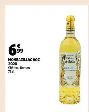 Auchan Monbazillac aoc 2020 château ramon offre
