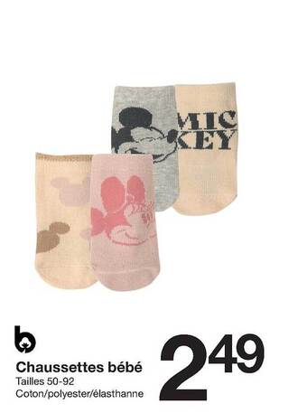 Zeeman Chaussettes bébé offre