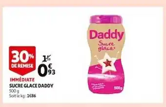 Auchan Sucre glace daddy offre