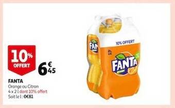 Auchan Fanta offre