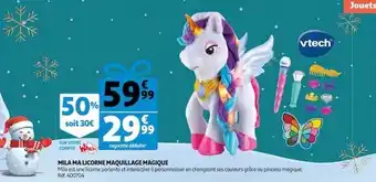 Auchan Mila ma licorne maquillage magique offre