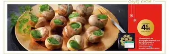 Carrefour Market 12 escargots de bourgogne préparés à la bourguignonne offre
