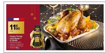 Carrefour Market Chapon fermier label rouge st sever offre
