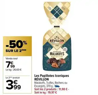 Carrefour Market Les papillotes iconiques révillon offre