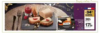 Carrefour Market Bloc de foie gras de canard labeyrie offre