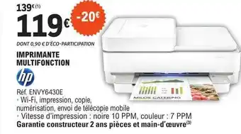 E.Leclerc Imprimante multifonction hp offre