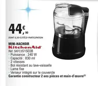 E.Leclerc Mini-hachoir kitchenaid offre