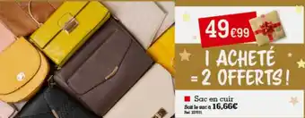 Kandy Sac en cuir offre