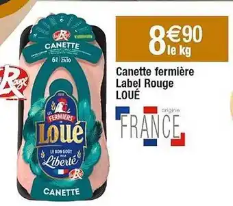 Cora x Carrefour Canette fermière label rouge loué offre