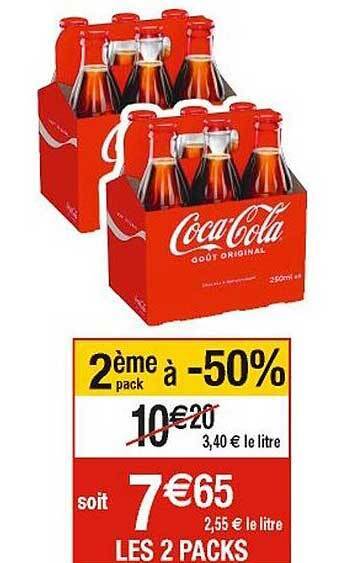 Cora x Carrefour Coca cola offre