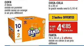 Cora x Carrefour Fanta offre