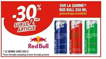 Cora x Carrefour La gamme red bull 250ml offre
