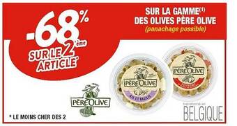 Cora x Carrefour La gamme des olives père olive offre