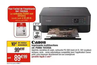 Cora x Carrefour Imprimante multifonctions canon offre