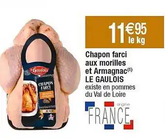 Cora x Carrefour Chapon farci aux morilles et armagnac le gaulois offre