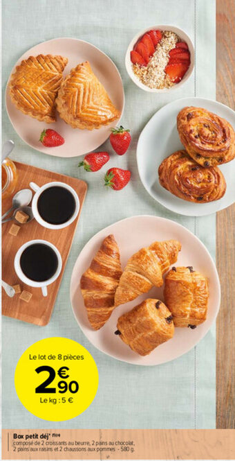 Carrefour Market Box petit déj offre