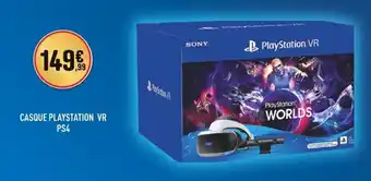 Casque playstation vr PS4