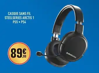 Micromania Casque sans fil steelseries arctis 1 PS5 PS4 offre