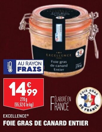 ALDI Foie gras de canard entier offre