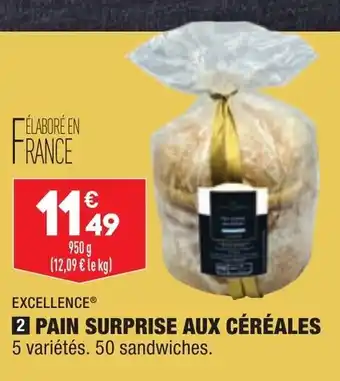 ALDI Pain surprise aux céréales offre