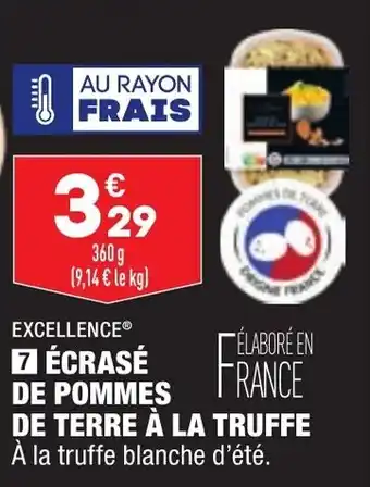 ALDI Écrasé de pommes de terre à la truffe offre