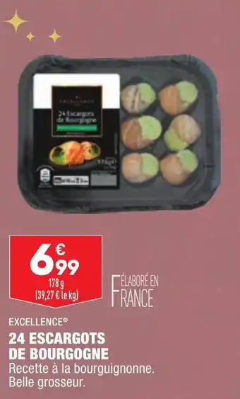 ALDI 24 escargots de bourgogne offre