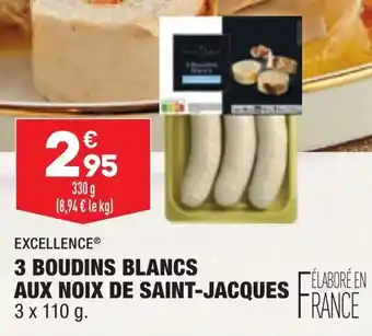 ALDI 3 boudisn blancs aux noix de saint-jacques offre
