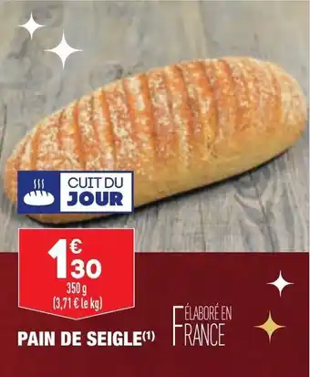 ALDI Pain de seigle offre