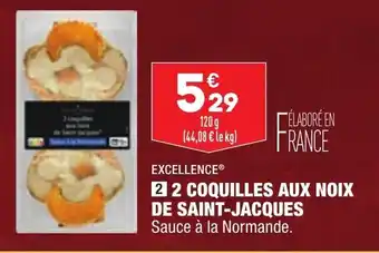 ALDI 2 coquilles aux noix de saint-jacques offre