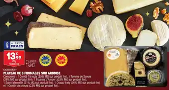ALDI Plateau de 6 fromages sur ardoise offre