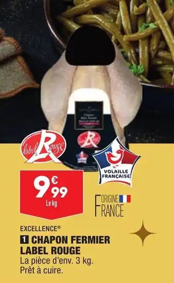 Chapon fermier label rouge