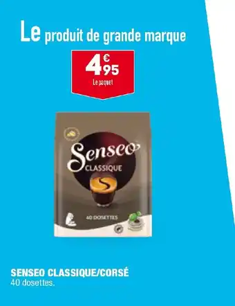 ALDI Senseo classique/corsé offre