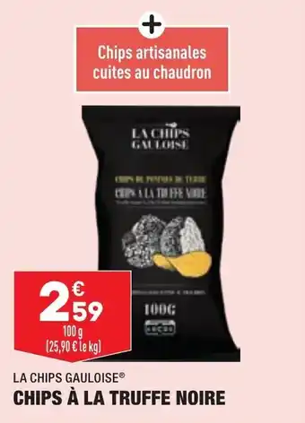 ALDI Chips à la truffe noire offre