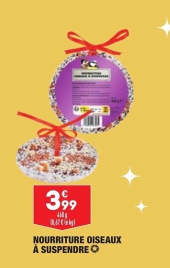 ALDI Nourriture oiseaux à suspendre offre