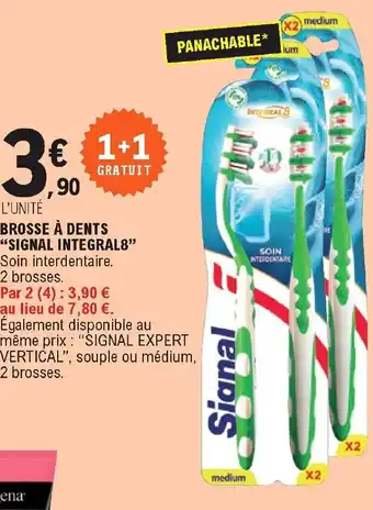 E.Leclerc Brosse à dents offre
