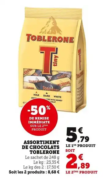 Assortiment De Chocolats Toblerone