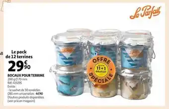 Bocaux pour terrine le parfait