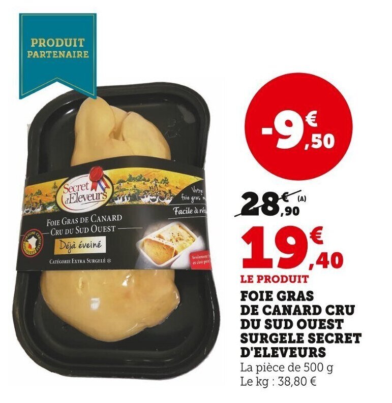 Prix D Un Foie Gras Cru