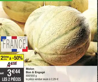 Migros Melon & Engagé offre