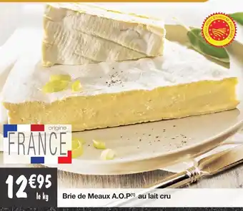 Migros Brie De Meaux A.O.P. Au Lait Cru offre