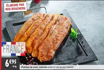 Poitrine De Porc Marinée