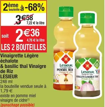 Migros Vinaigrette Légère échalote & Basilic Thaï Vinaigre De Riz offre