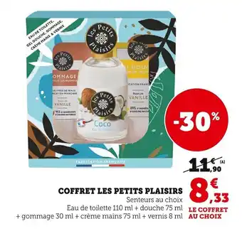 Super U Coffret Les Petits Plaisirs offre