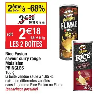 Migros Rice Fusion Saveur Curry Rouge offre