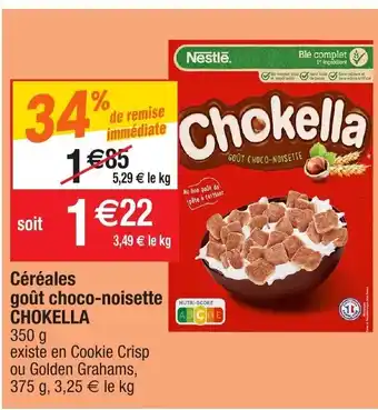 Migros Céréales Goût Choco-Noisette Chokella offre