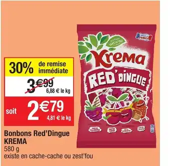 Migros Bonbons Red'Dingue Krema offre