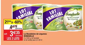 Migros La Macédoine De Légumes offre