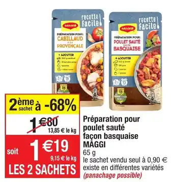 Préparation Pour Poulet Sauté