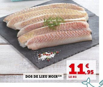 Super U Dos de Lieu Noir offre