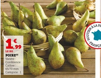 Super U Poire offre
